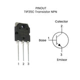 Transistor TIP35C Potencia