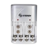 Cargador de Baterías AA, AAA y 9 V  CRG-020