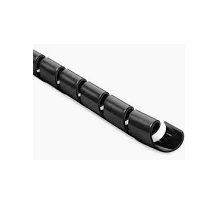 Ducto Tipo Espiral 3/8" Negro