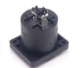 Jack Neutrik 4 Pines para Chasis Cuadrado Genérico 705-590