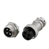 Juego de Conectores Macho-Hembra 4 Pines para Micrófono de Banda Civil 705-680