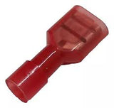 Terminal Eléctrica Faston Macho 5/16" para Cable 22-18 AWG con Forro Aislada