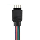 Conector de Alimentación para Tira de LEDs RGB CONNECTOR-1T-10MM/4PIN