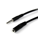 Cable 1 m Plug 3.5 mm a Jack 3.5 mm 3 Bandas