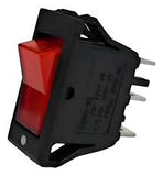Switch Balancín 20A/125V 15A/250V 1 Polo, 1 Tiros, 2 Posiciones Enclave (ON-OFF)  Rectangular Iluminado