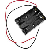 Porta Baterías para 3 Pilas AAA con Cable