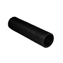 Ducto 1/2" Ranurado Negro