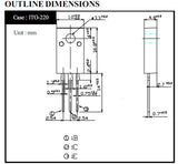 Transistor 2SC4833 TO220