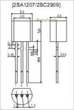 Transistor 2SC2909 Pequeña Señal