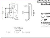 Transistor 2N6287 Potencia