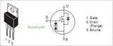 Transistor 2SK1153 Mosfet TO220 CH-N 450 V 3 A