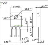 Transistor 2SK1937 Mosfet Potencia CH-N 500 V 15 A