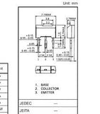 Transistor 2SA1428 Pequeña Señal