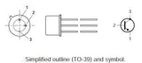 Transistor 2N2905A Pequeña Señal