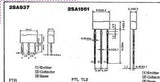 Transistor 2SA937 Pequeña Señal