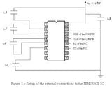 HIN232CP = MAX232 Interface RS-232 C/Convertidor Voltaje