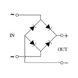 Puente de Diodos RS205 2 A 600 V