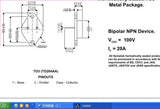 Transistor 2N6284G Potencia