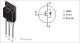 Transistor 2SK2225 Mosfet Potencia CH-N 1500 V 2 A