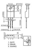 Transistor 2SK2508 Mosfet TO220 CH-N 250 V 13 A