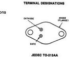 SCR 5 A 200 V TO66 2N3228