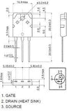 Transistor 2SK2837 Mosfet Potencia CH-N 500 V 20 A