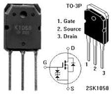 Transistor 2SK1058 Mosfet Potencia CH-N 160 V 7 A