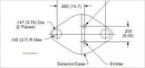 Transistor 2SA614 Potencia