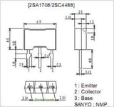 Transistor 2SC4488S Pequeña Señal