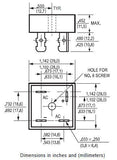 Puente de Diodos KBPC3504 35 A 400 V