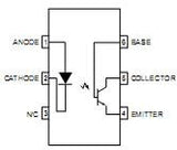 Optoacoplador H11D1 Salida Transistor