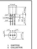 Transistor 2SC1923Y Pequeña Señal