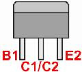 Transistor 2SA881Q Pequeña Señal