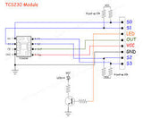 Módulo Sensor de Color RGB TCS230