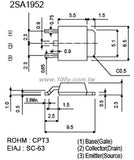 Transistor 2SA1952 Pequeña Señal
