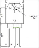 NTE6252 Recuperación Rápida 600 V 30 A