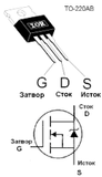 Transistor IRF3205 Mosfet TO220 CH-N 55 V 110 A