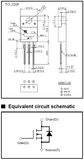 Transistor 2SK3505 Mosfet TO220 CH-N 500 V 14 A