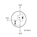 Transistor 2SK2561 Mosfet Potencia CH-N 60 V 9 A