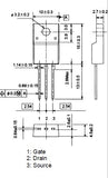 Transistor 2SK3569 Mosfet TO220 CH-N 600 V 10 A