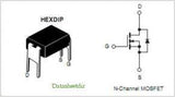 Transistor IRFD110 Mosfet Pequeña Señal CH-N 100 V 1 A