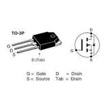 Transistor 2SK1248 Mosfet Potencia CH-N 500 V 10 A