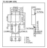 Transistor 2SK4075 Mosfet Pequeña Señal CH-N 40V 60