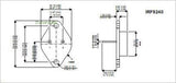 Transistor IRF9240 Mosfet TO220 CH-P 220 V 11 A