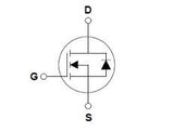 Transistor IRFS614B Mosfet TO220 CH-P 250 V 2.8 A