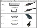 Conector USB Jack USB-B Micro 5 Pines para Chasis Vertical 700-189