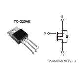 Transistor IRF9630 Mosfet TO220 CH-P 200 V 6.5 A