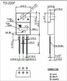 Transistor 2SK3599 Mosfet TO220 CH-N 100 V 29 A