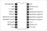 NTE1836 Control Selector de Canal