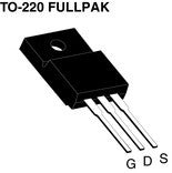 Transistor IRFI730G Mosfet TO220 CH-N 400 V 3.7 A